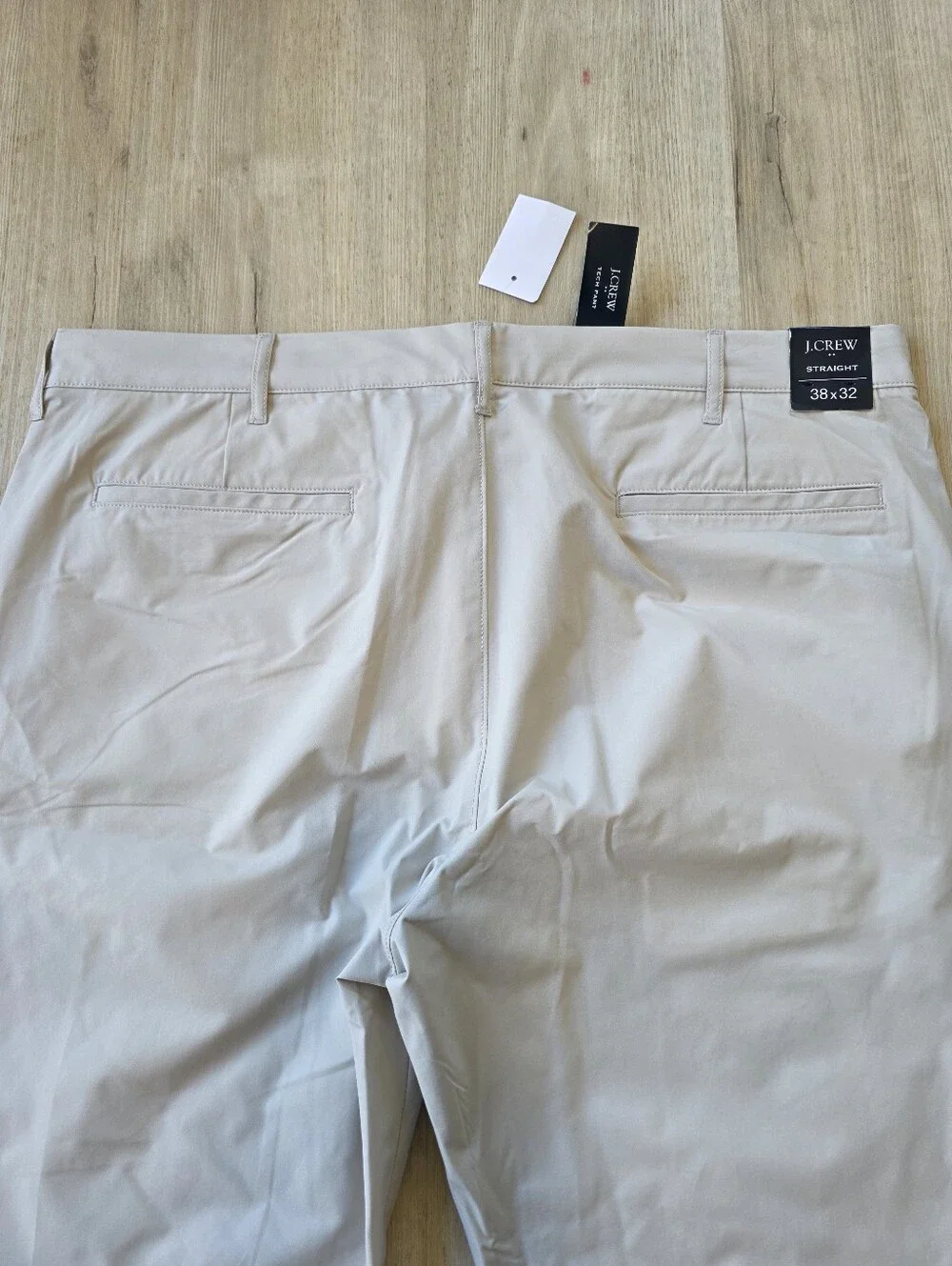 J. Crew Straight-fit Tech Chino Pant Size W38L32 Beige
